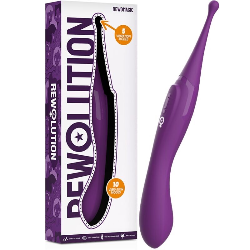 STIMOLATORE REWOLUTION REWOMAGIC - REWOLUTION - Vibratori Clitoride | erosidea.com