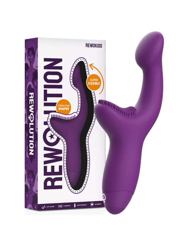 Vibratore Rewolution Rewokiss A-Spot - REWOLUTION - Vibratori Doppi | erosidea.com