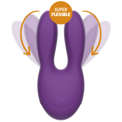 VIBRATORE REWOLUTION REWOBIT DUET FLEX - REWOLUTION - Vibratori Clitoride | erosidea.com