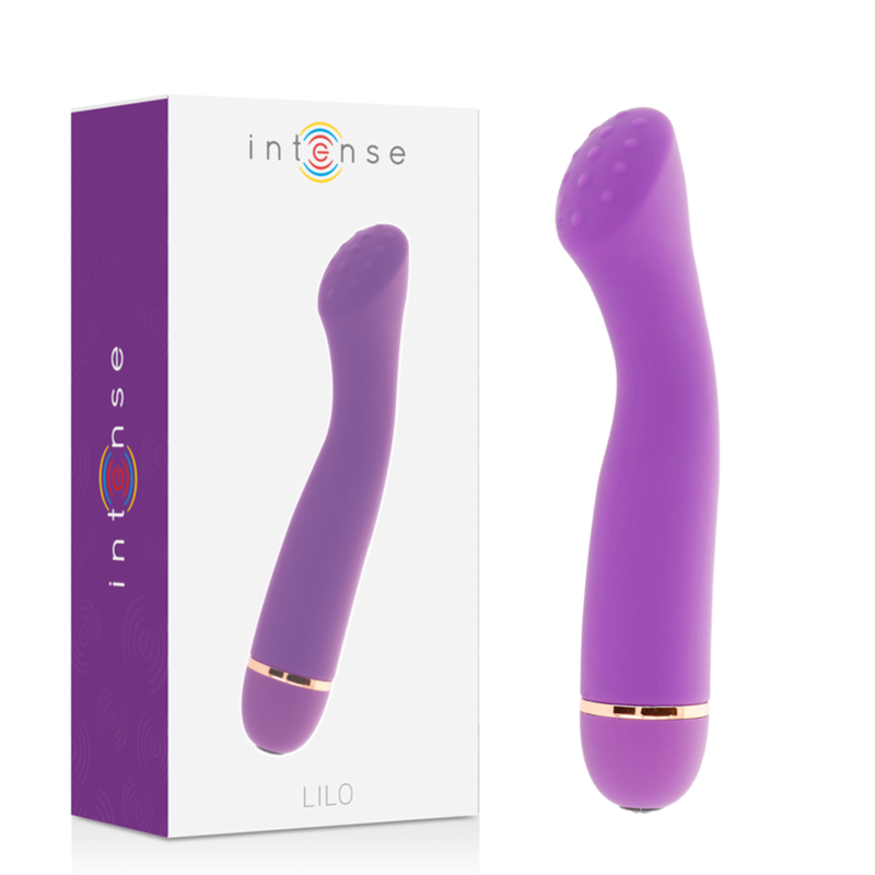 Vibratore Clitoride Intense Lilo 20 Velocita Silicone Lilla - INTENSE FUN - Vibratori Clitoride | erosidea.com