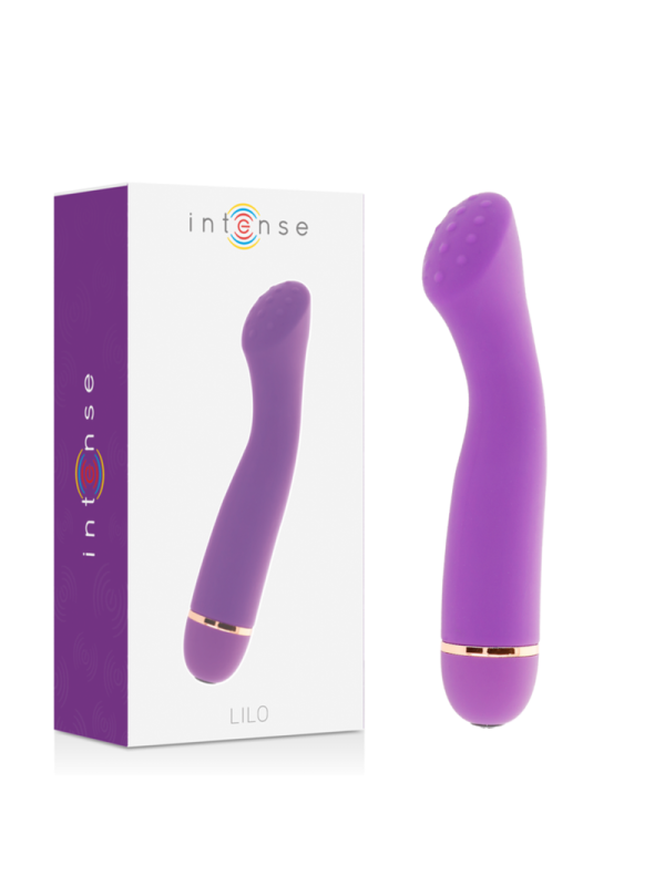Vibratore Clitoride Intense Lilo 20 Velocita Silicone Lilla - INTENSE FUN - Vibratori Clitoride | erosidea.com