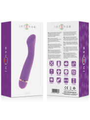 Vibratore Clitoride Intense Lilo 20 Velocita Silicone Lilla - INTENSE FUN - Vibratori Clitoride | erosidea.com