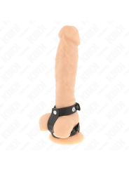 Kink - Anello Pene Regolabile In Pelle Doppia - KINK RING POWER - Costrittivi | erosidea.com