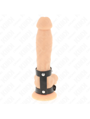 Kink - Anello Pene Regolabile In Pelle Doppia - KINK RING POWER - Costrittivi | erosidea.com