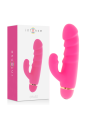 Vibratore Intense Rosa Silicone Crass 20 Velocita - INTENSE FUN - Vibratori Rabbit | erosidea.com