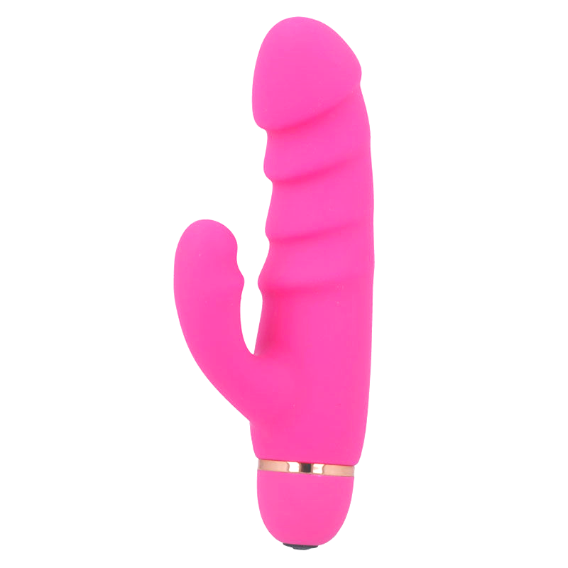 Vibratore Intense Rosa Silicone Crass 20 Velocita - INTENSE FUN - Vibratori Rabbit | erosidea.com