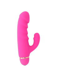 Vibratore Intense Rosa Silicone Crass 20 Velocita - INTENSE FUN - Vibratori Rabbit | erosidea.com