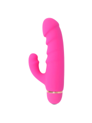 Vibratore Intense Rosa Silicone Crass 20 Velocita - INTENSE FUN - Vibratori Rabbit | erosidea.com