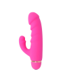 Vibratore Intense Rosa Silicone Crass 20 Velocita - INTENSE FUN - Vibratori Rabbit | erosidea.com