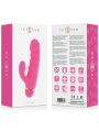Vibratore Intense Rosa Silicone Crass 20 Velocita - INTENSE FUN - Vibratori Rabbit | erosidea.com