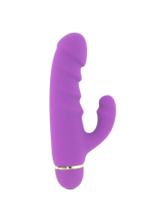 Vibratore Intense Crass 20 Velocita Silicone Lilla - INTENSE FUN - Vibratori Rabbit | erosidea.com