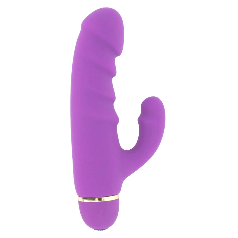 Vibratore Intense Crass 20 Velocita Silicone Lilla - INTENSE FUN - Vibratori Rabbit | erosidea.com