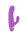 Vibratore Intense Crass 20 Velocita Silicone Lilla - INTENSE FUN - Vibratori Rabbit | erosidea.com