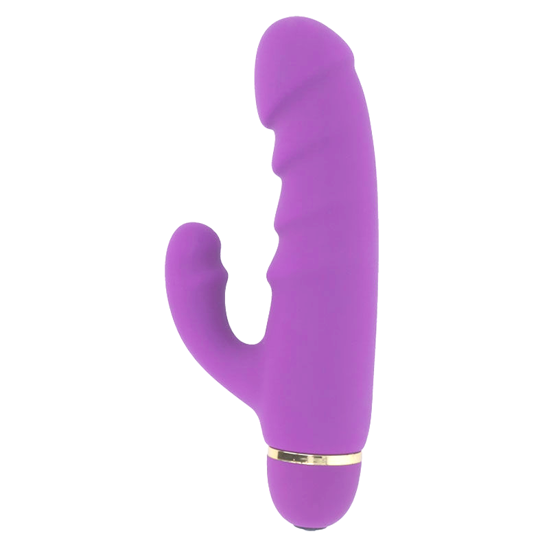 Vibratore Intense Crass 20 Velocita Silicone Lilla - INTENSE FUN - Vibratori Rabbit | erosidea.com
