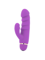Vibratore Intense Crass 20 Velocita Silicone Lilla - INTENSE FUN - Vibratori Rabbit | erosidea.com