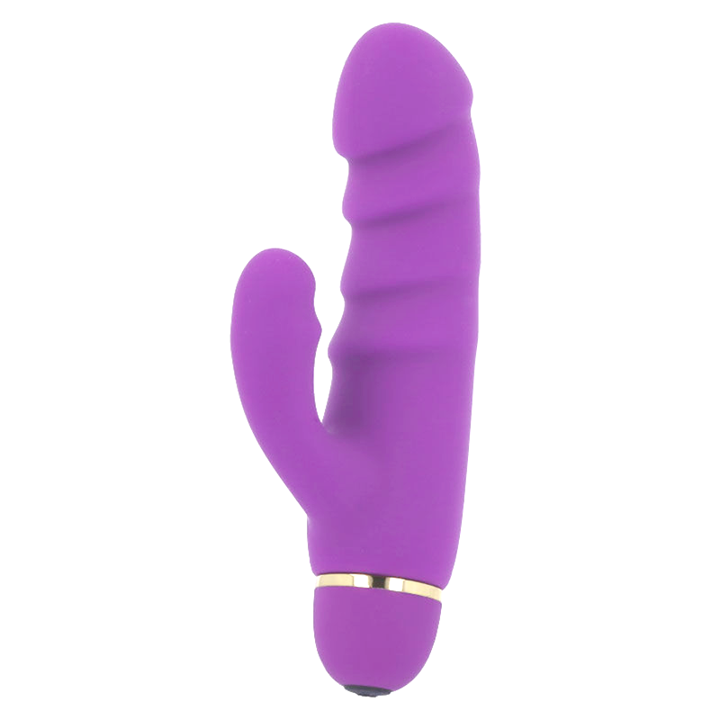Vibratore Intense Crass 20 Velocita Silicone Lilla - INTENSE FUN - Vibratori Rabbit | erosidea.com