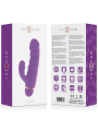 Vibratore Intense Crass 20 Velocita Silicone Lilla - INTENSE FUN - Vibratori Rabbit | erosidea.com