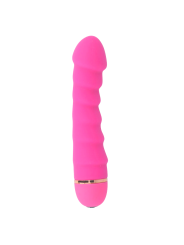 Vibratore Intense Sally 20 Velocita Silicone Rosa - INTENSE FUN - Vibratori | erosidea.com