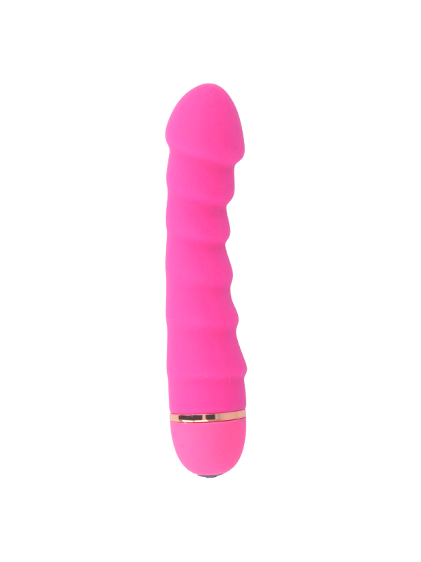 Vibratore Intense Sally 20 Velocita Silicone Rosa - INTENSE FUN - Vibratori | erosidea.com