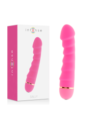 Vibratore Intense Sally 20 Velocita Silicone Rosa - INTENSE FUN - Vibratori | erosidea.com