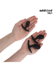 Addicted Toys - Set Di 3 Tappi Anali Modello 3 - Addicted Toys - Plug e Catene Anali | erosidea.com
