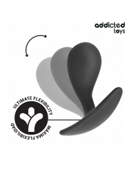 Addicted Toys - Set Di 3 Tappi Anali Modello 3 - Addicted Toys - Plug e Catene Anali | erosidea.com