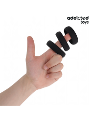 Addicted Toys - Set Di Anelli Piatti In Silicone - Addicted Toys - Plug e Catene Anali | erosidea.com