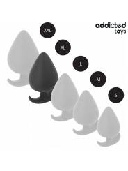 Addicted Toys - Tappo Anale Taglia Xl 9.5 Cm - Addicted Toys - Plug e Catene Anali | erosidea.com