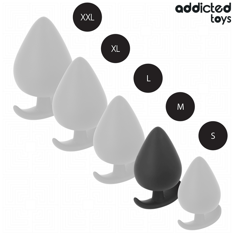 Addicted Toys - Tappo Anale Taglia M 66 Cm - Addicted Toys - Plug e Catene Anali | erosidea.com
