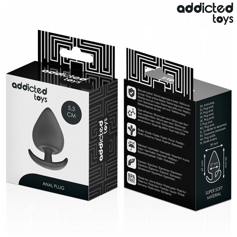 Addicted Toys - Tappo Anale Taglia S 53 Cm - Addicted Toys - Plug e Catene Anali | erosidea.com