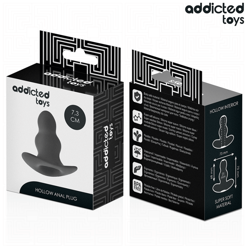 Addicted Toys - Tappo Anale Cavo Taglia S 73 Cm - Addicted Toys - Plug e Catene Anali | erosidea.com