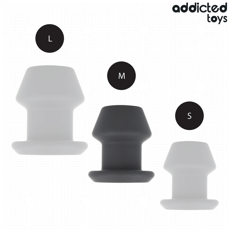 Addicted Toys - Extreme Hollow Anal Plug Taglia M 87 Cm - Addicted Toys - Plug e Catene Anali | erosidea.com