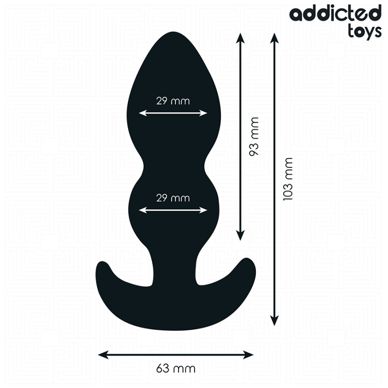Addicted Toys - Tappo Anale Taglia S 103 Cm - Addicted Toys - Plug e Catene Anali | erosidea.com