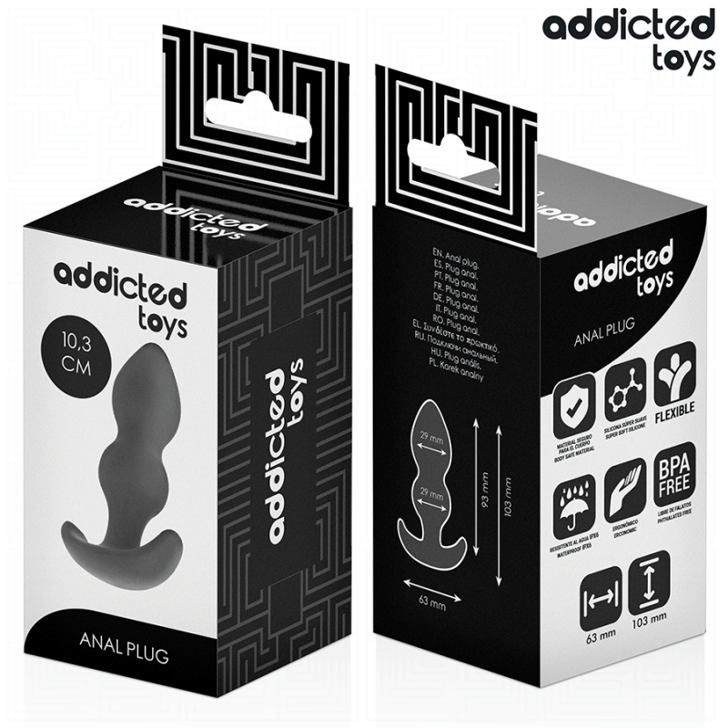 Addicted Toys - Tappo Anale Taglia S 103 Cm - Addicted Toys - Plug e Catene Anali | erosidea.com