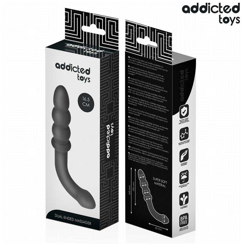 Addicted Toys - Massaggiatore Doppio 165 Cm - Addicted Toys - Plug e Catene Anali | erosidea.com