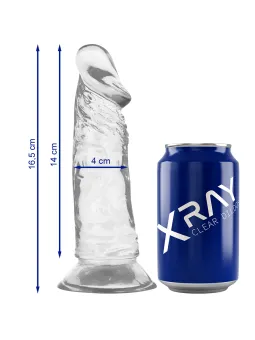 Xray Clear Dildo Transparente 16.5Cm X 4Cm