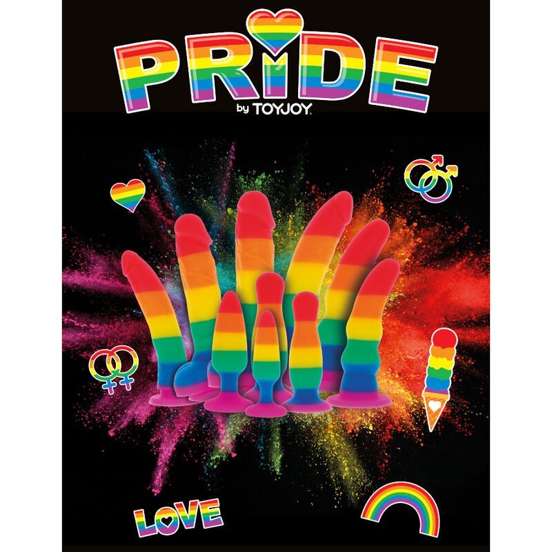 Dildo Toyjoy Pride Lgbt Wave 17 Cm - PRIDE - Dildo Speciali | erosidea.com