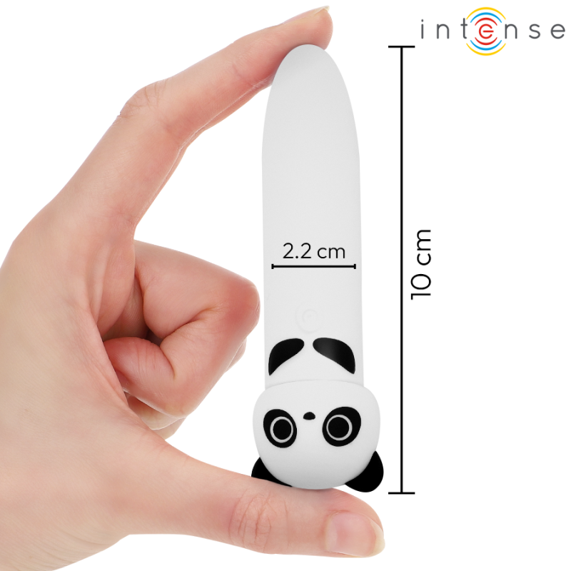 Intense - Poh Panda Vibrante Bullet Ricaricabile Usb 10 X 22 Cm - INTENSE FUN - Vibratori Mini | erosidea.com
