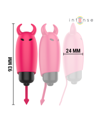 Intense - Bullet Vibrante Scarlatto Red Demon 93 X 24 Cm - INTENSE FUN - Vibratori Mini | erosidea.com