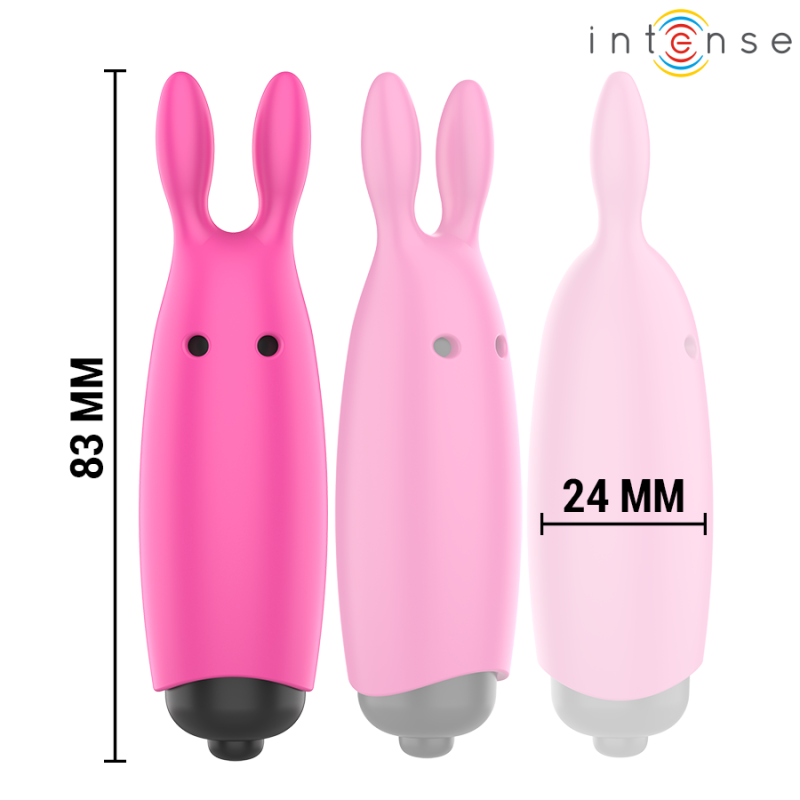 Intense - Hopper Rosa Vibrante Bullet 83 X 24 Cm - INTENSE FUN - Vibratori Mini | erosidea.com