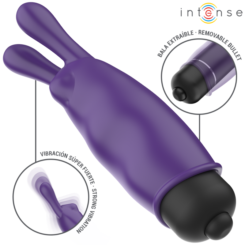 Intense - Mystic Vibrating Bullet Viola 87 X 24 Cm - INTENSE FUN - Vibratori Mini | erosidea.com