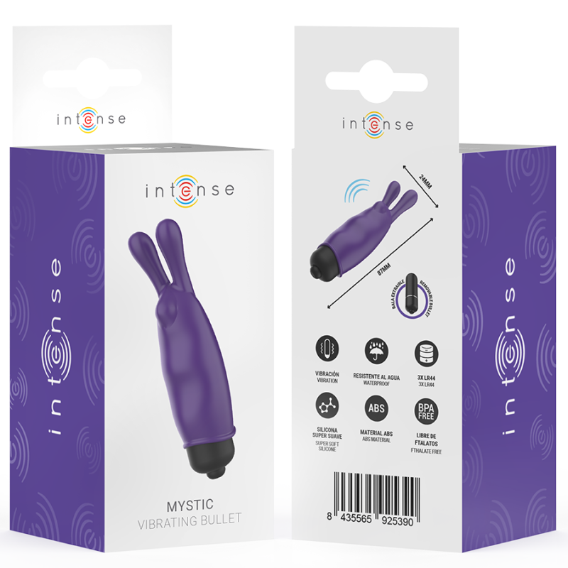 Intense - Mystic Vibrating Bullet Viola 87 X 24 Cm - INTENSE FUN - Vibratori Mini | erosidea.com