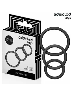 Addicted Toys - Set Di Anelli In Silicone Modello 2