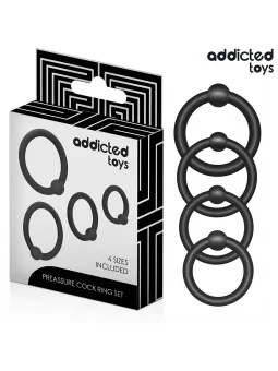 Addicted Toys - Set Di Anelli In Silicone A Pressione