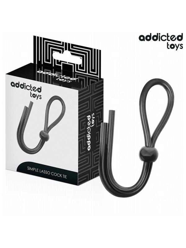 Addicted Toys - Corda In Silicone Pene A Singolo Anello - Addicted Toys - Guaine e Prolunghe | erosidea.com