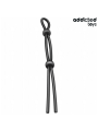 Addicted Toys - Corda In Silicone Per Il Pene A Doppio Anello - Addicted Toys - Guaine e Prolunghe | erosidea.com