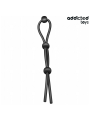 Addicted Toys - Corda In Silicone Per Il Pene A Triplo Anello - Addicted Toys - Guaine e Prolunghe | erosidea.com