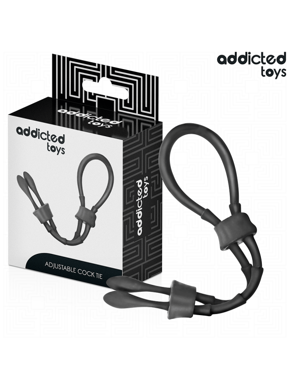 Addicted Toys - Corda In Silicone Regolabile Per Il Pene - Addicted Toys - Guaine e Prolunghe | erosidea.com