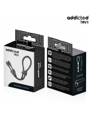 Addicted Toys - Corda In Silicone Regolabile Per Il Pene - Addicted Toys - Guaine e Prolunghe | erosidea.com