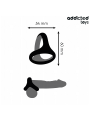 Addicted Toys - Anello Pene Triplo Spesso - Addicted Toys - Guaine e Prolunghe | erosidea.com